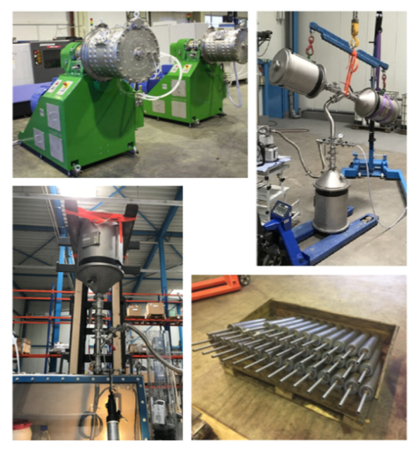 2.	Production of mixed Ti-MMNCs and EIGA ingot bars of Ti-MMNCs: ZOZ and CEIT